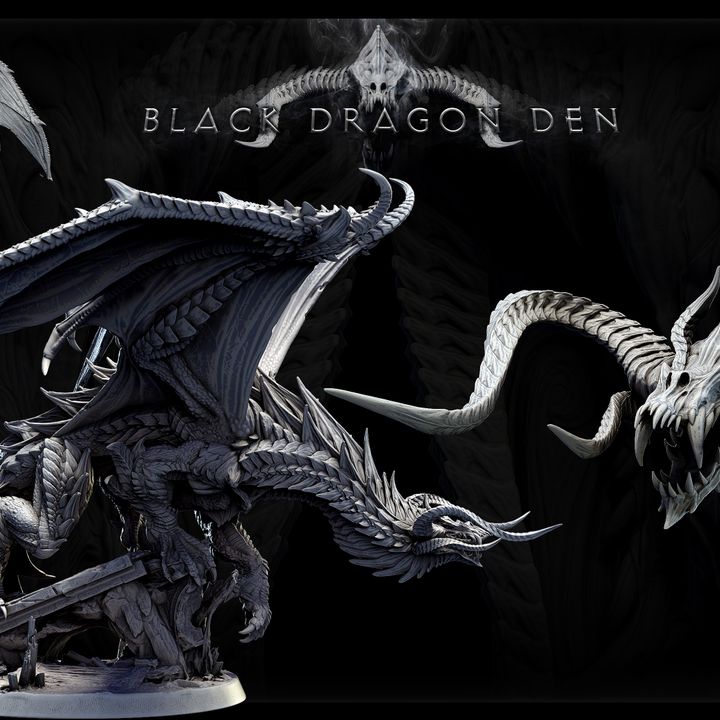 驚きの値段で by Dragon Black Elder Printable 3D Mini Mayhem Monster TRPG